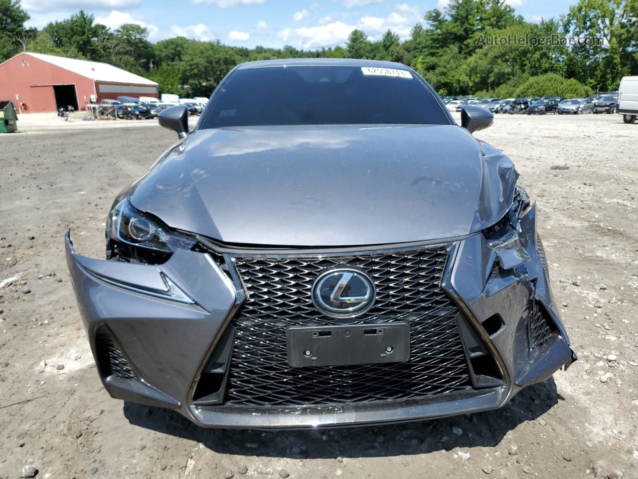 2020 Lexus Is 300 F-sport Gray vin: JTHG81F24L5043140