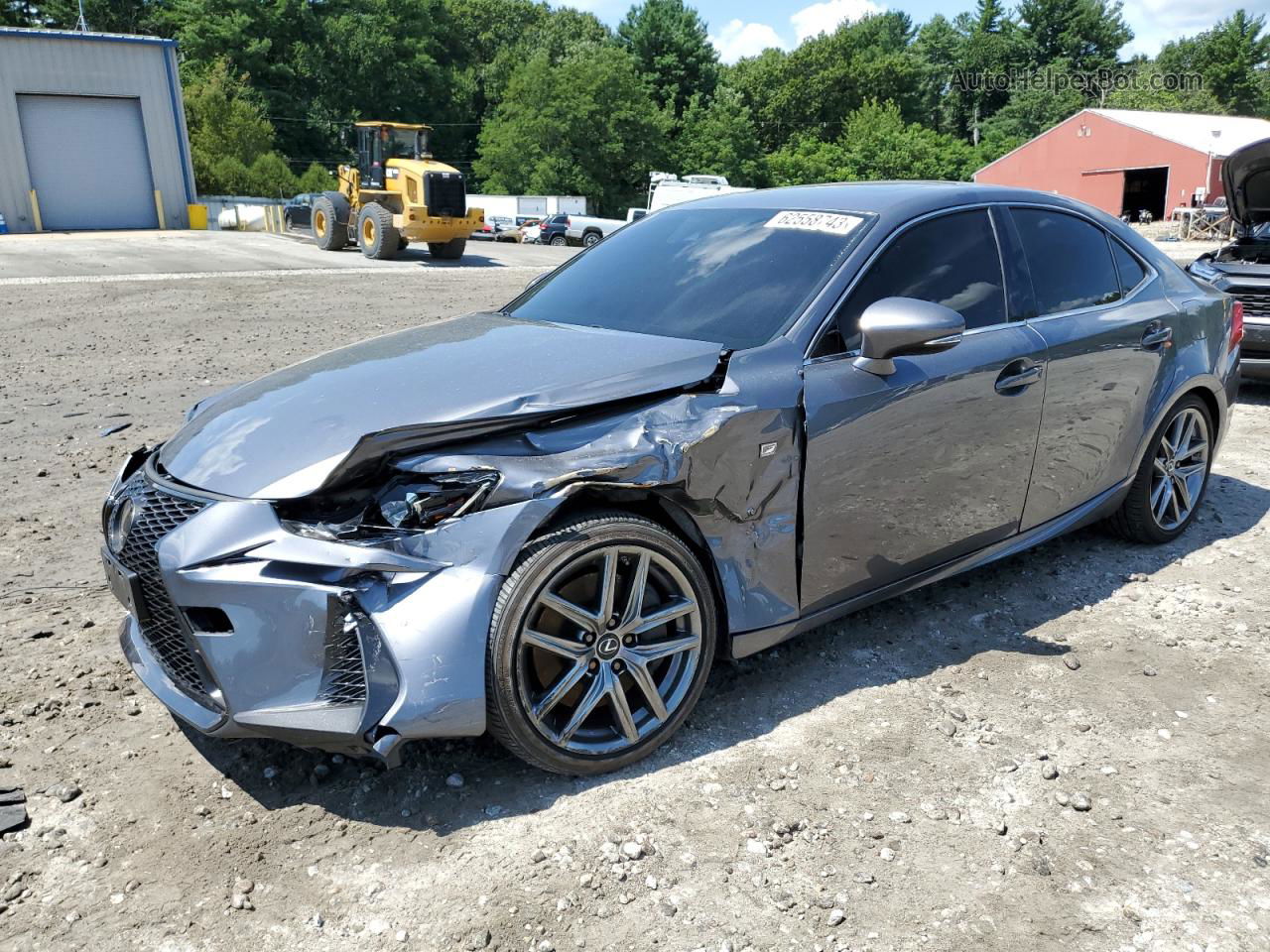 2020 Lexus Is 300 F-sport Gray vin: JTHG81F24L5043140