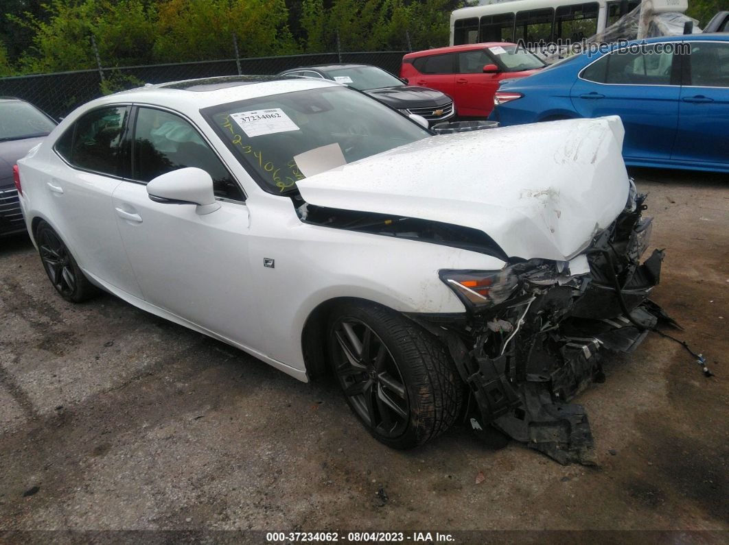 2020 Lexus Is Is 300 F Sport White vin: JTHG81F25L5040828