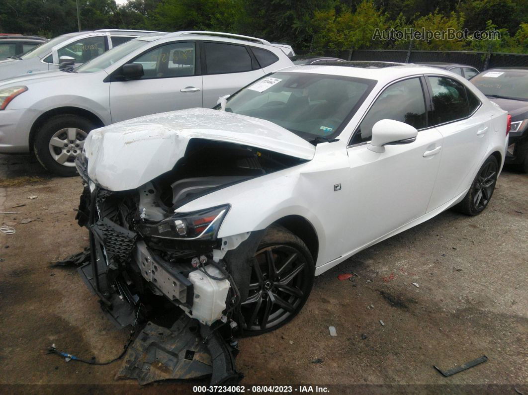 2020 Lexus Is Is 300 F Sport White vin: JTHG81F25L5040828