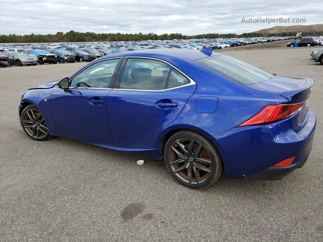 2020 Lexus Is 300 F-sport Blue vin: JTHG81F29L5043036