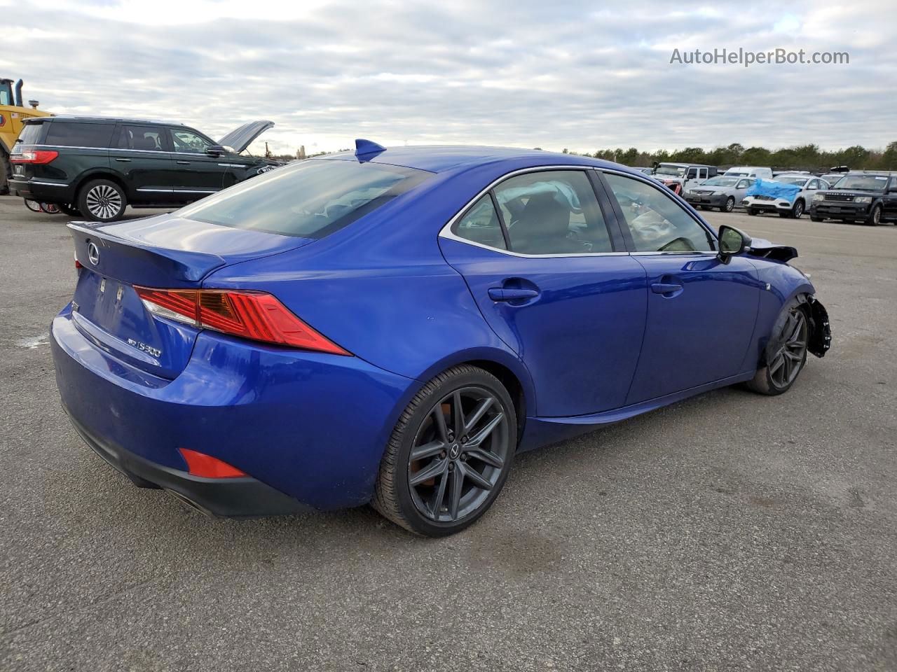 2020 Lexus Is 300 F-sport Blue vin: JTHG81F29L5043036