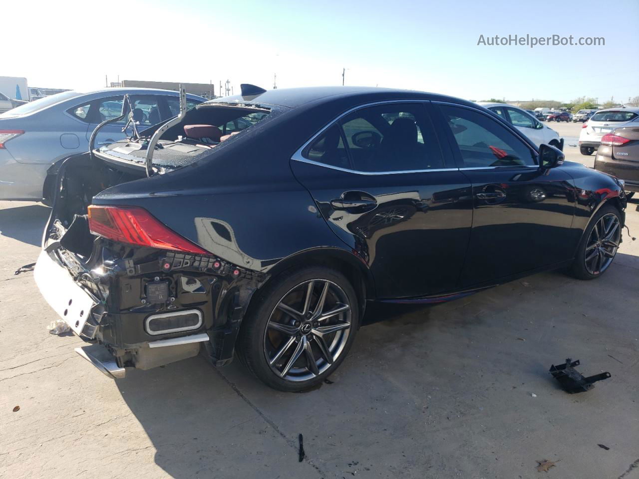 2020 Lexus Is 300 F-sport Black vin: JTHGA1D20L5103910