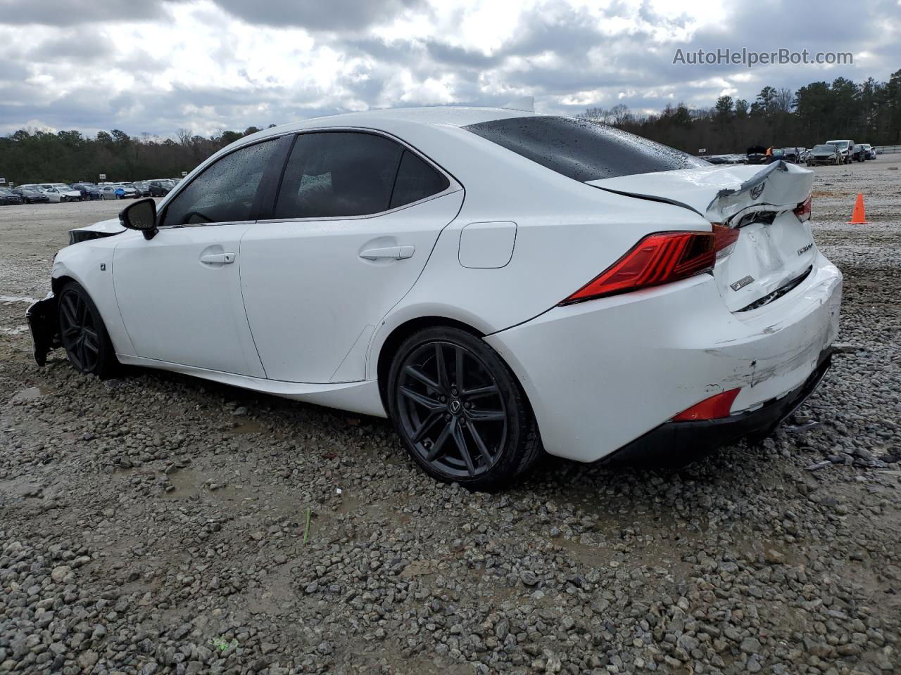 2020 Lexus Is 300 F-sport White vin: JTHGA1D21L5106377