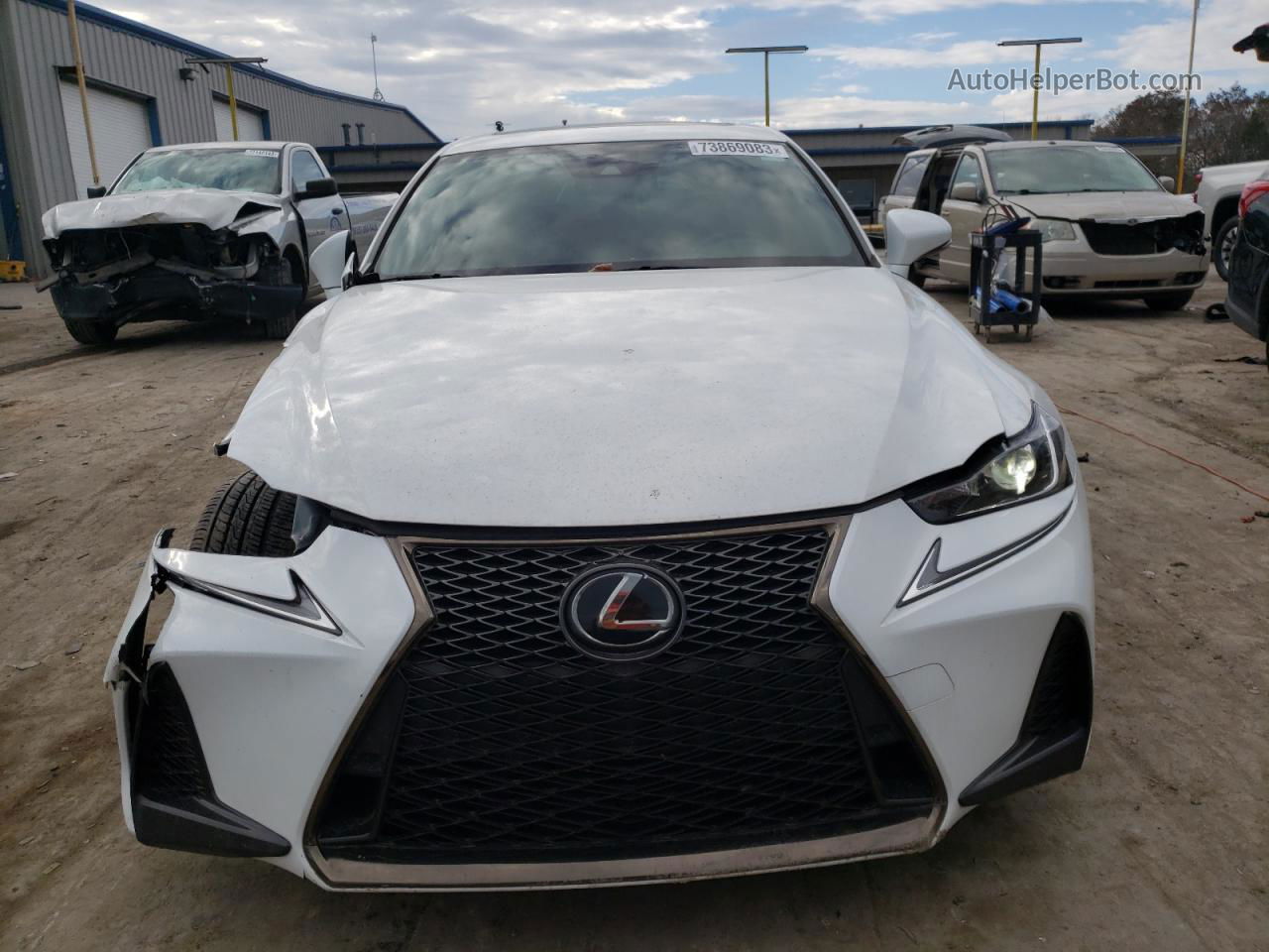 2020 Lexus Is 300 F-sport White vin: JTHGA1D22L5103052