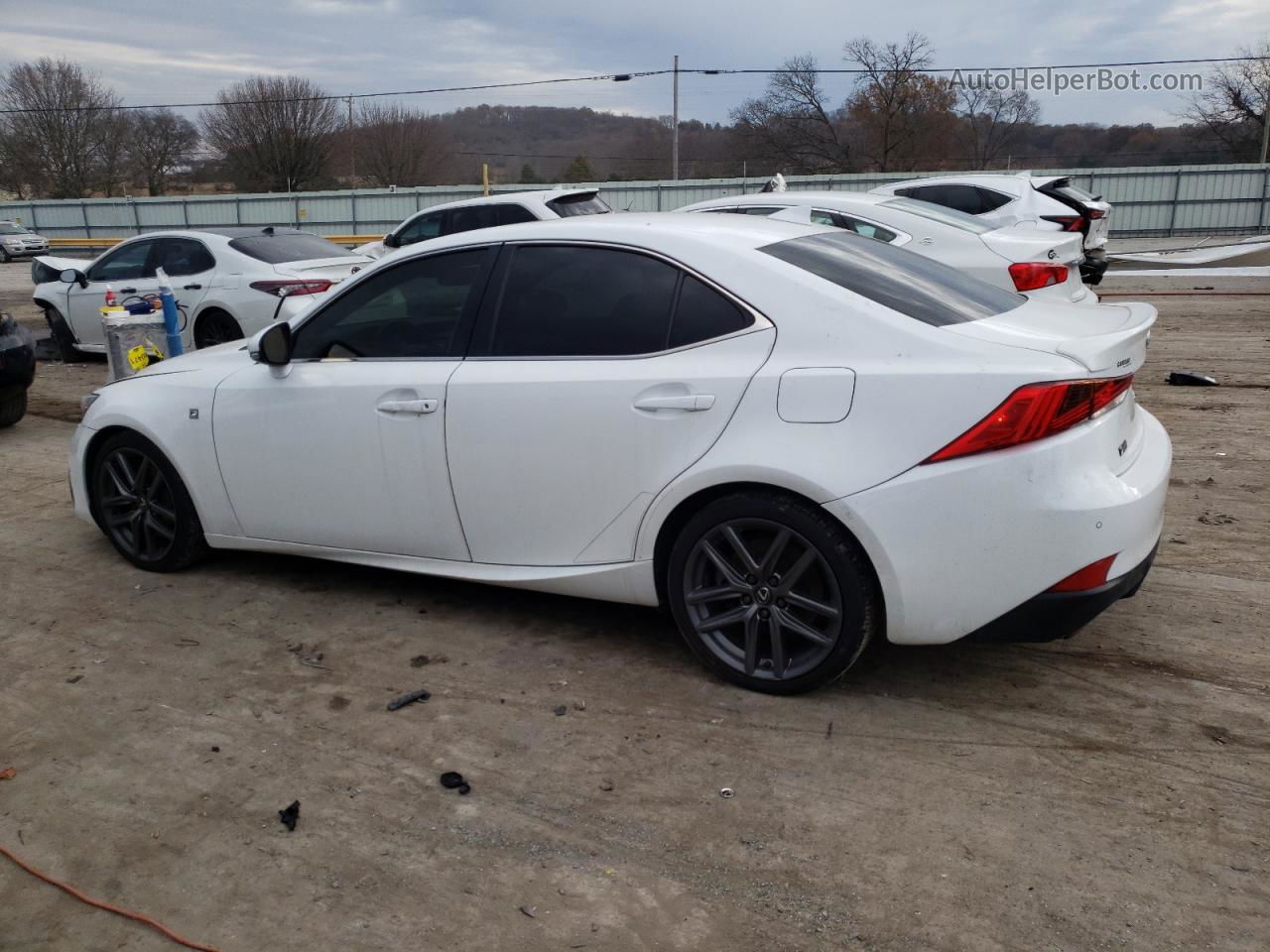 2020 Lexus Is 300 F-sport White vin: JTHGA1D22L5103052