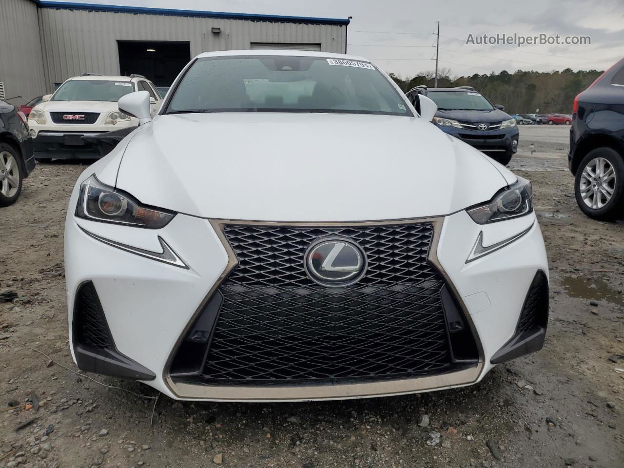 2020 Lexus Is 300 F-sport White vin: JTHGA1D22L5103116