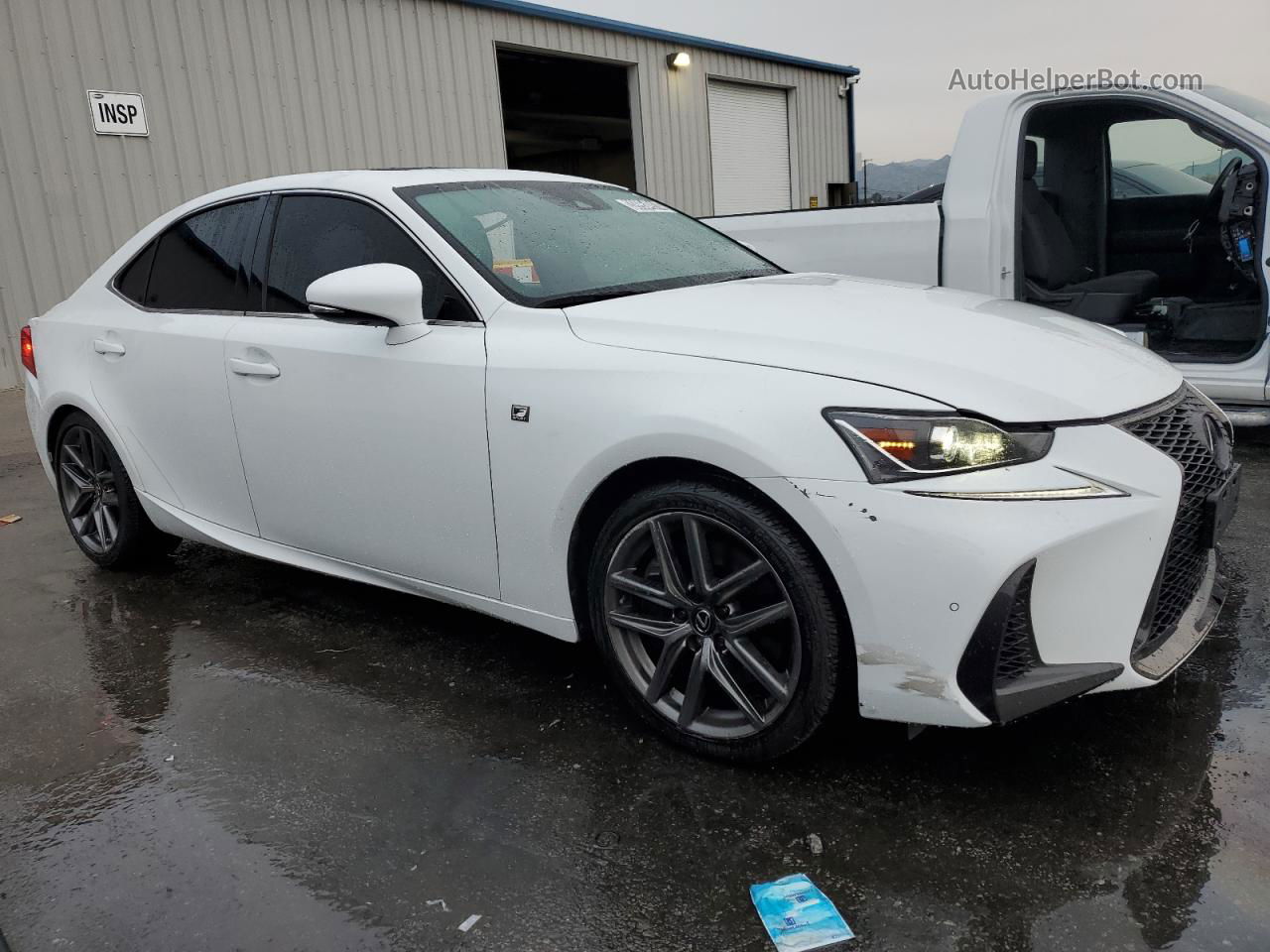 2020 Lexus Is 300 F-sport White vin: JTHGA1D23L5102198