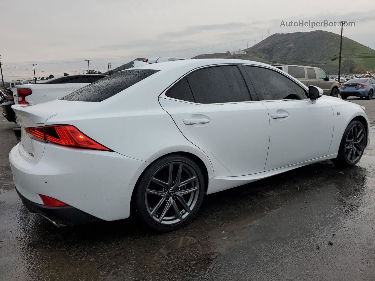 2020 Lexus Is 300 F-sport White vin: JTHGA1D23L5102198