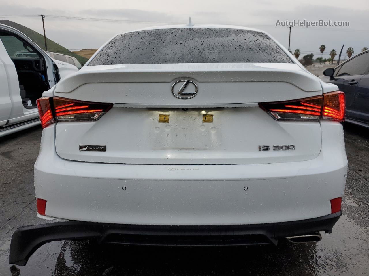 2020 Lexus Is 300 F-sport White vin: JTHGA1D23L5102198