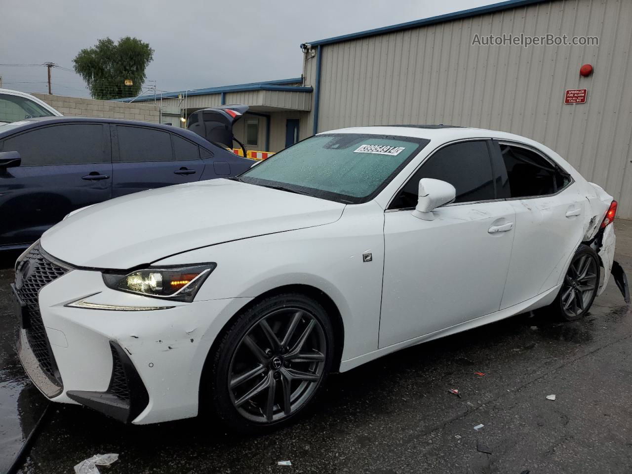 2020 Lexus Is 300 F-sport White vin: JTHGA1D23L5102198