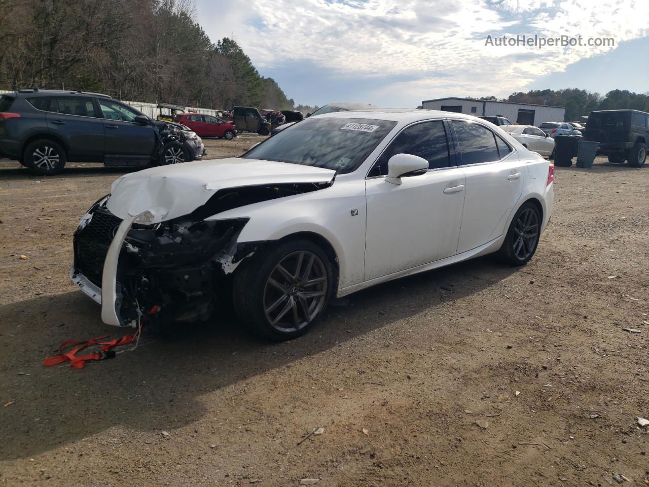 2020 Lexus Is 300 F-sport White vin: JTHGA1D24L5102016