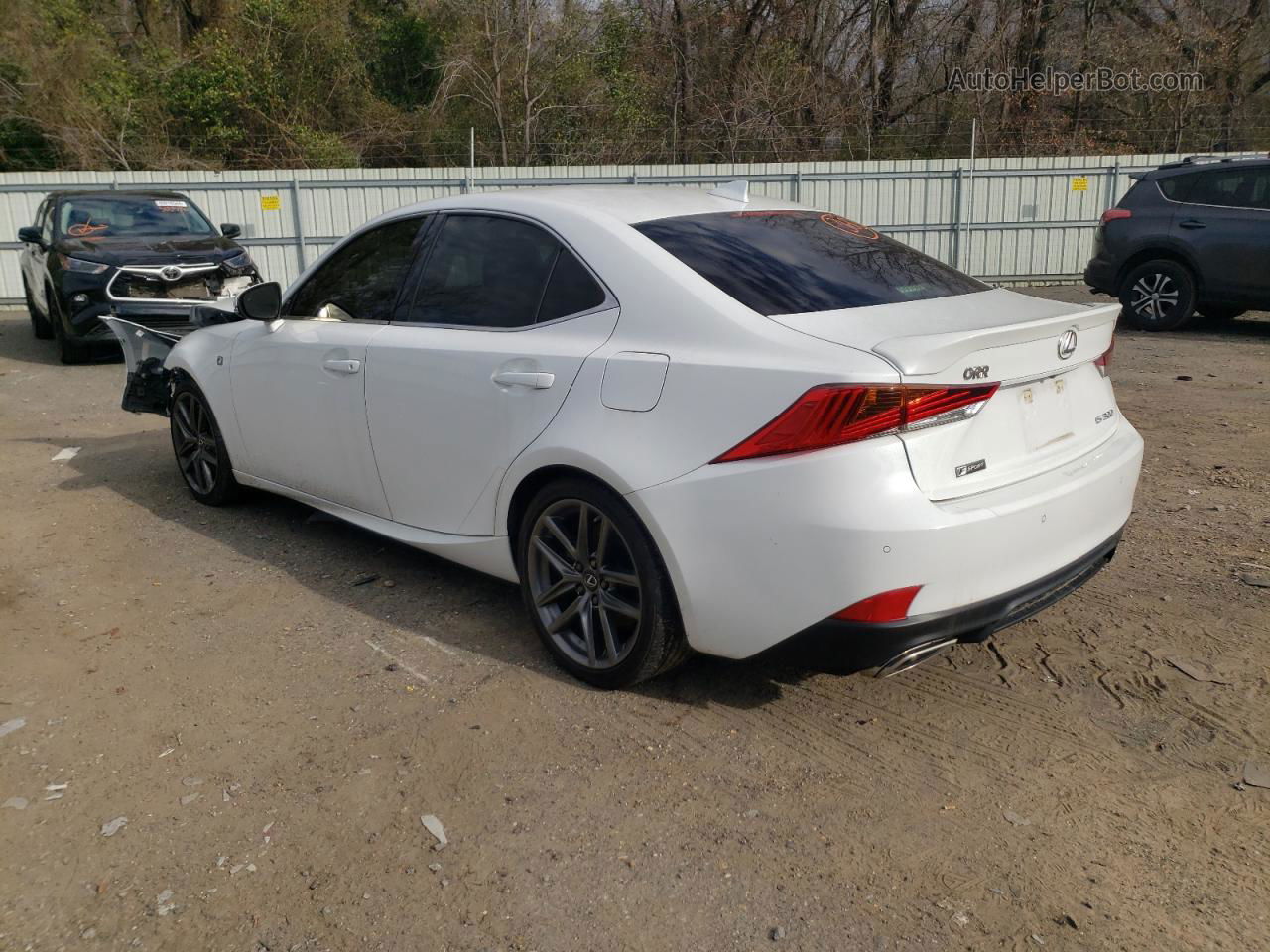 2020 Lexus Is 300 F-sport White vin: JTHGA1D24L5102016