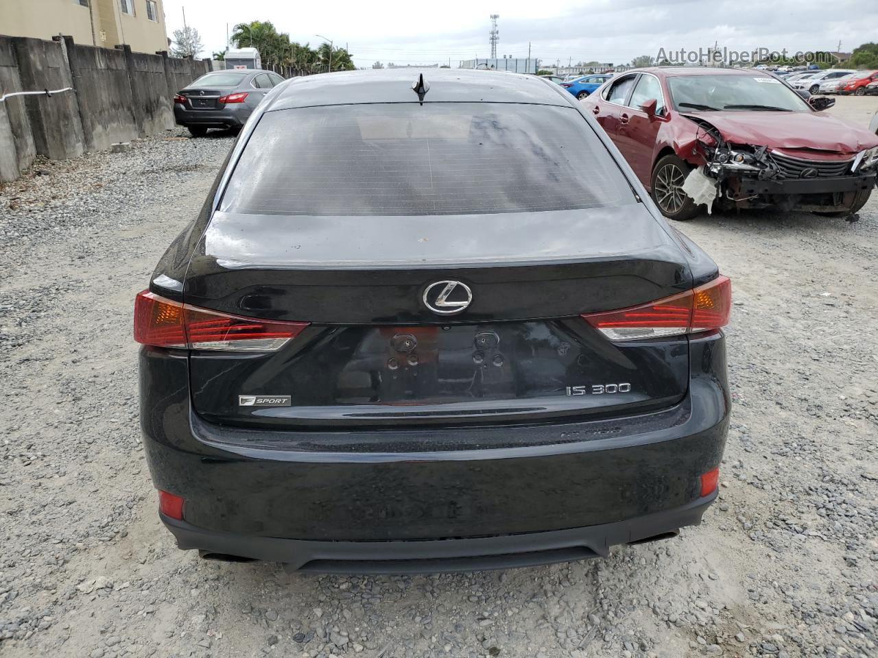 2020 Lexus Is 300 F-sport Black vin: JTHGA1D24L5105806