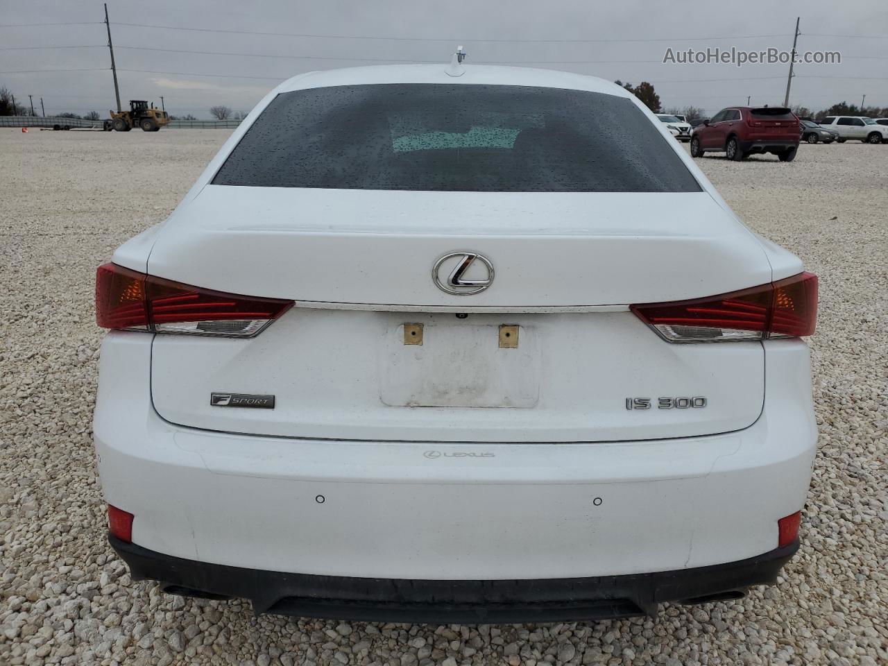 2020 Lexus Is 300 F-sport White vin: JTHGA1D25L5102722