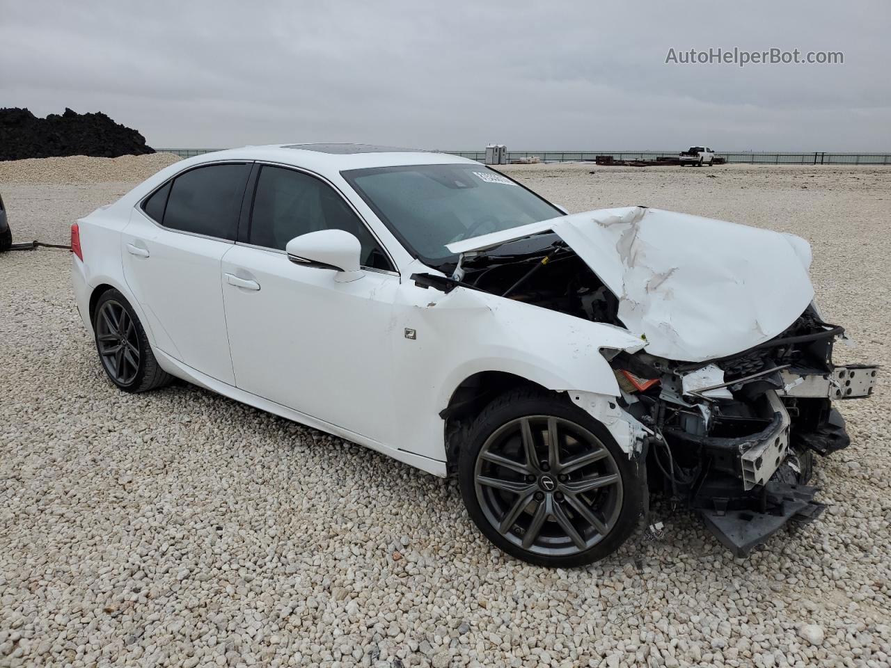 2020 Lexus Is 300 F-sport White vin: JTHGA1D25L5102722