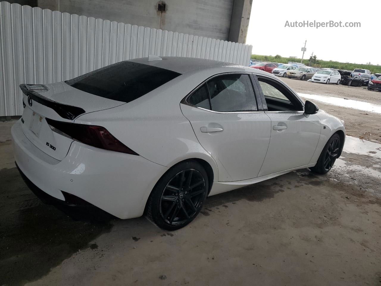 2020 Lexus Is 300 F-sport Белый vin: JTHGA1D26L5104835