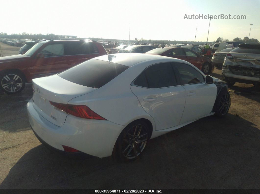 2020 Lexus Is Is 300 F Sport White vin: JTHGA1D26L5106505