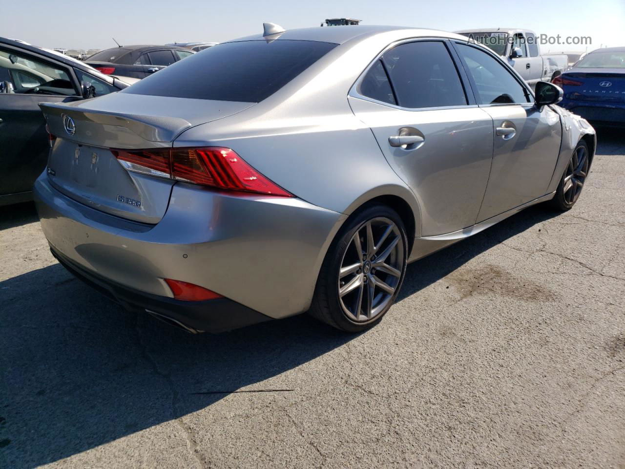 2020 Lexus Is 300 F-sport Silver vin: JTHGA1D27L5103791