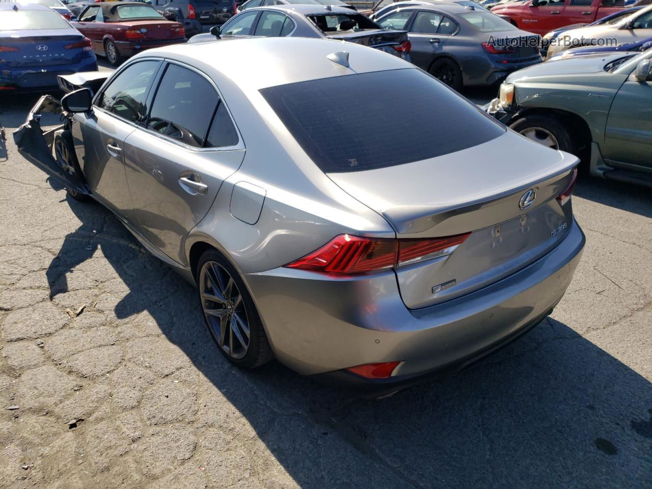 2020 Lexus Is 300 F-sport Silver vin: JTHGA1D27L5103791