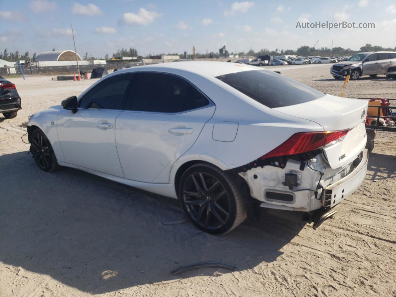 2020 Lexus Is 300 F-sport Белый vin: JTHGA1D27L5106240