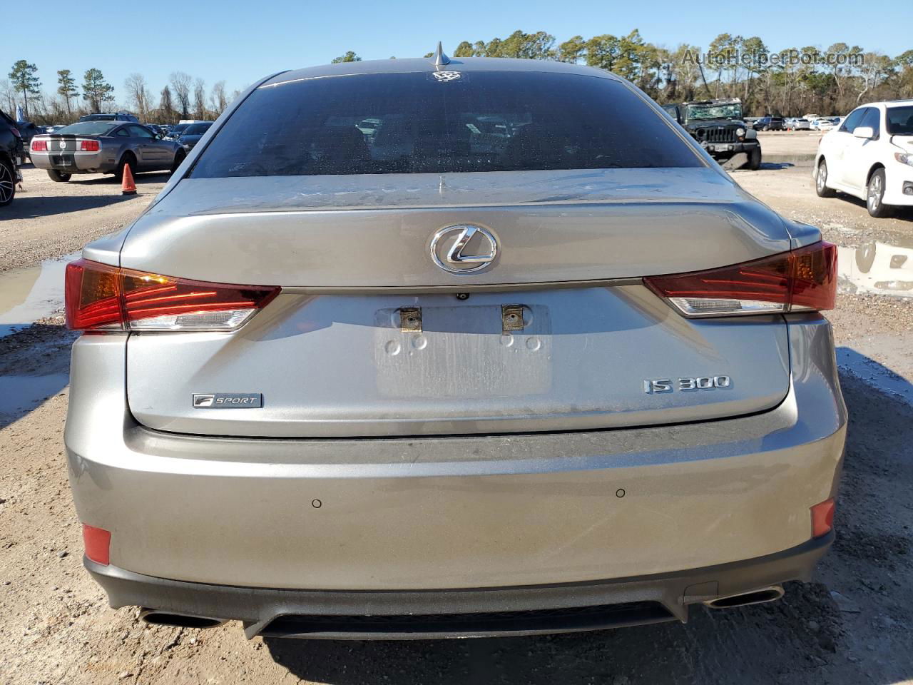 2020 Lexus Is 300 F-sport Silver vin: JTHGA1D2XL5107611