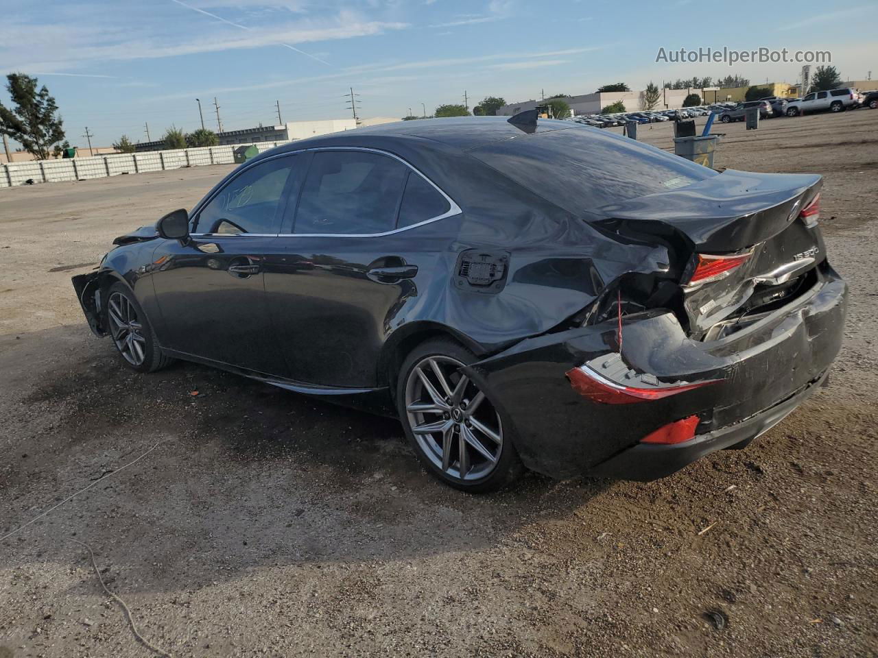 2020 Lexus Is 300 F-sport Black vin: JTHGA1D2XL5108399