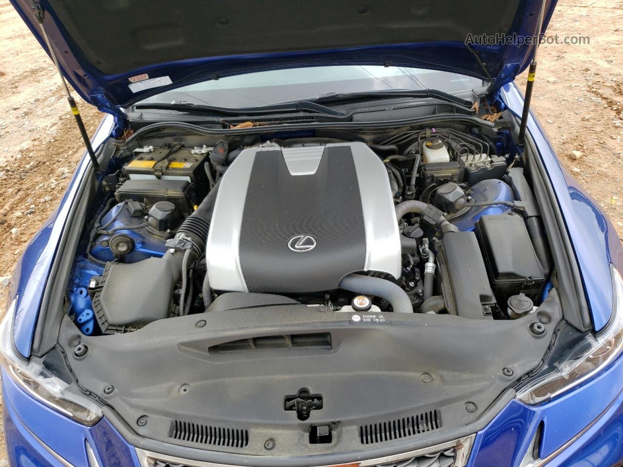 2020 Lexus Is 350 F-sport Blue vin: JTHGZ1B21L5035385