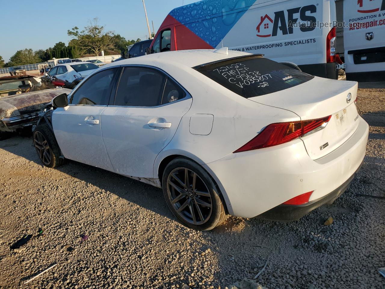 2020 Lexus Is 350 F-sport White vin: JTHGZ1B21L5035807