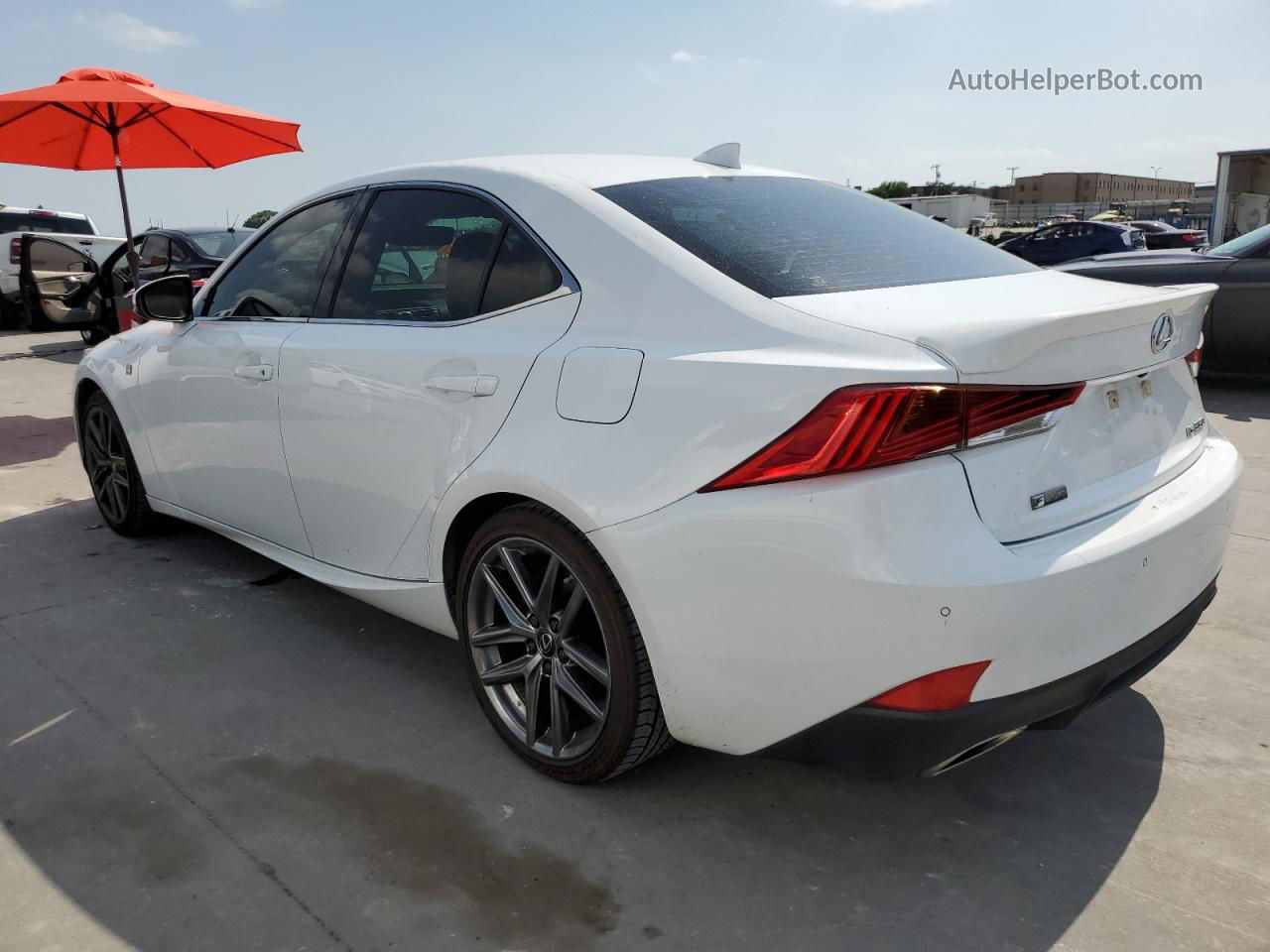 2020 Lexus Is 350 F-sport White vin: JTHGZ1B23L5036442