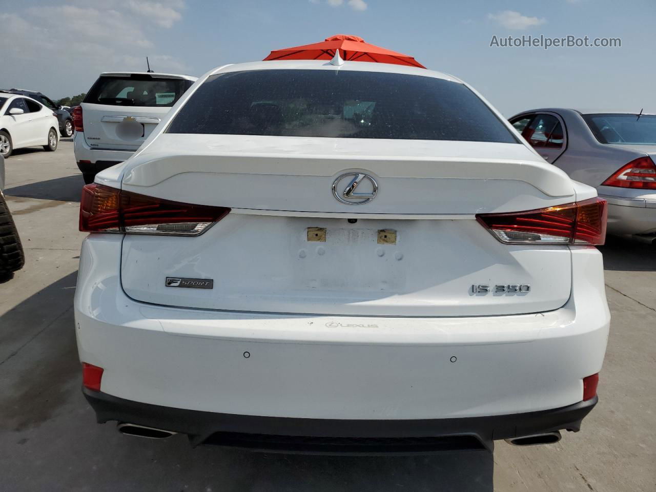 2020 Lexus Is 350 F-sport White vin: JTHGZ1B23L5036442