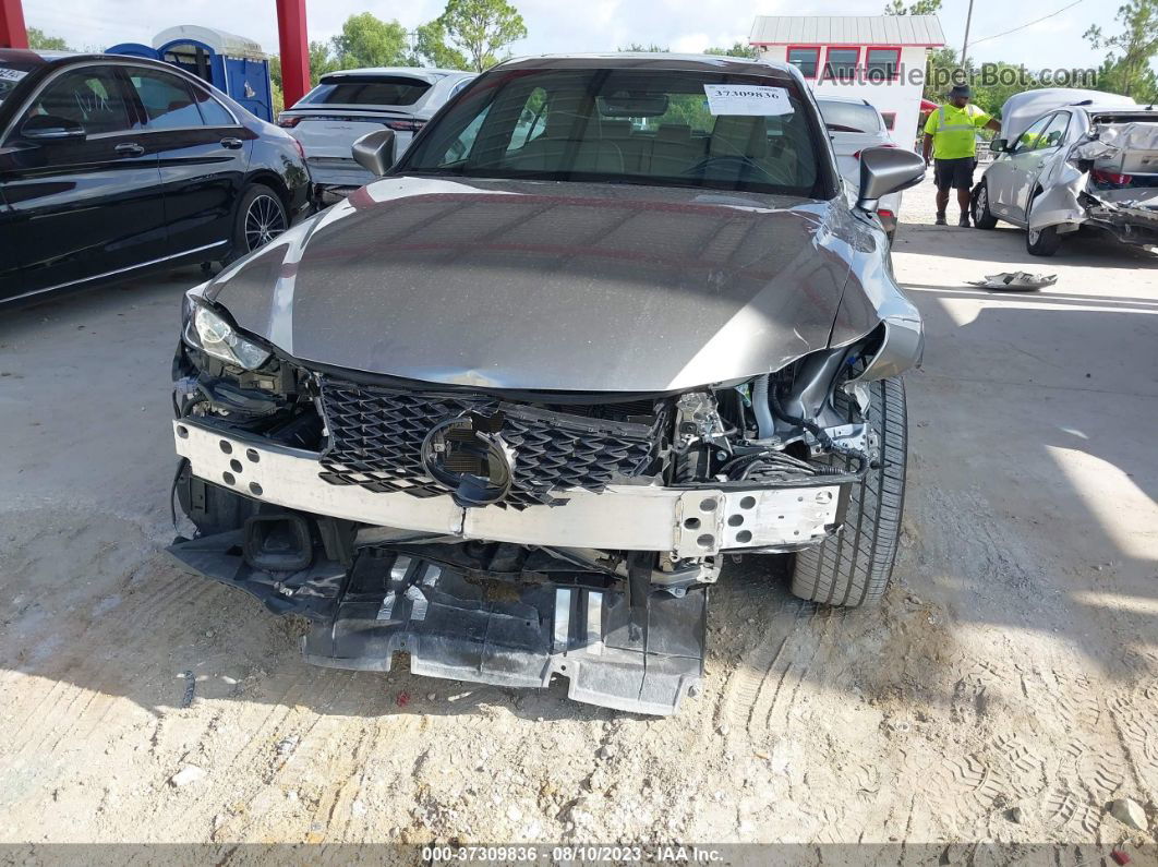 2020 Lexus Is Is 350 F Sport Gray vin: JTHGZ1B23L5036974