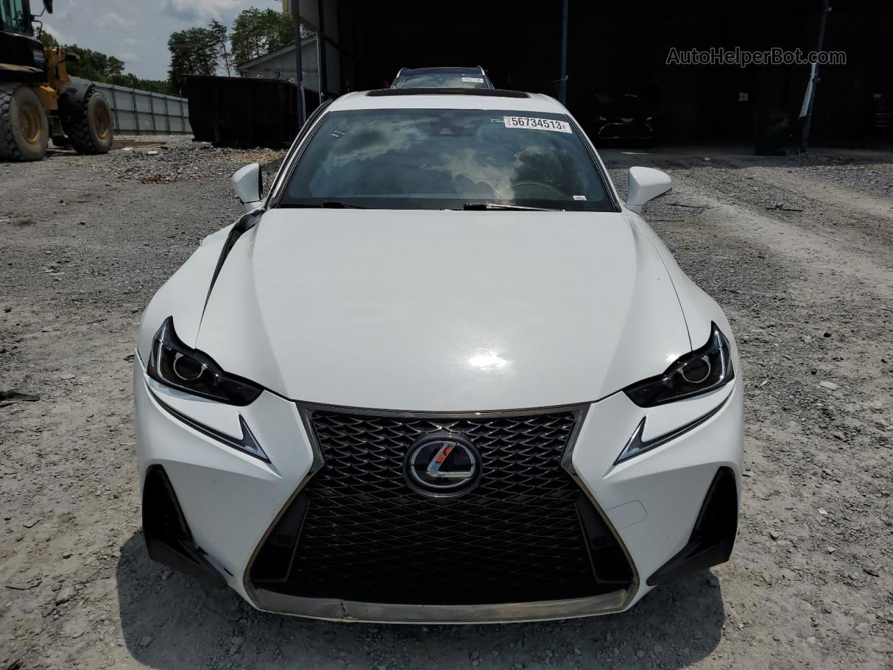 2020 Lexus Is 350 F-sport White vin: JTHGZ1B25L5036636