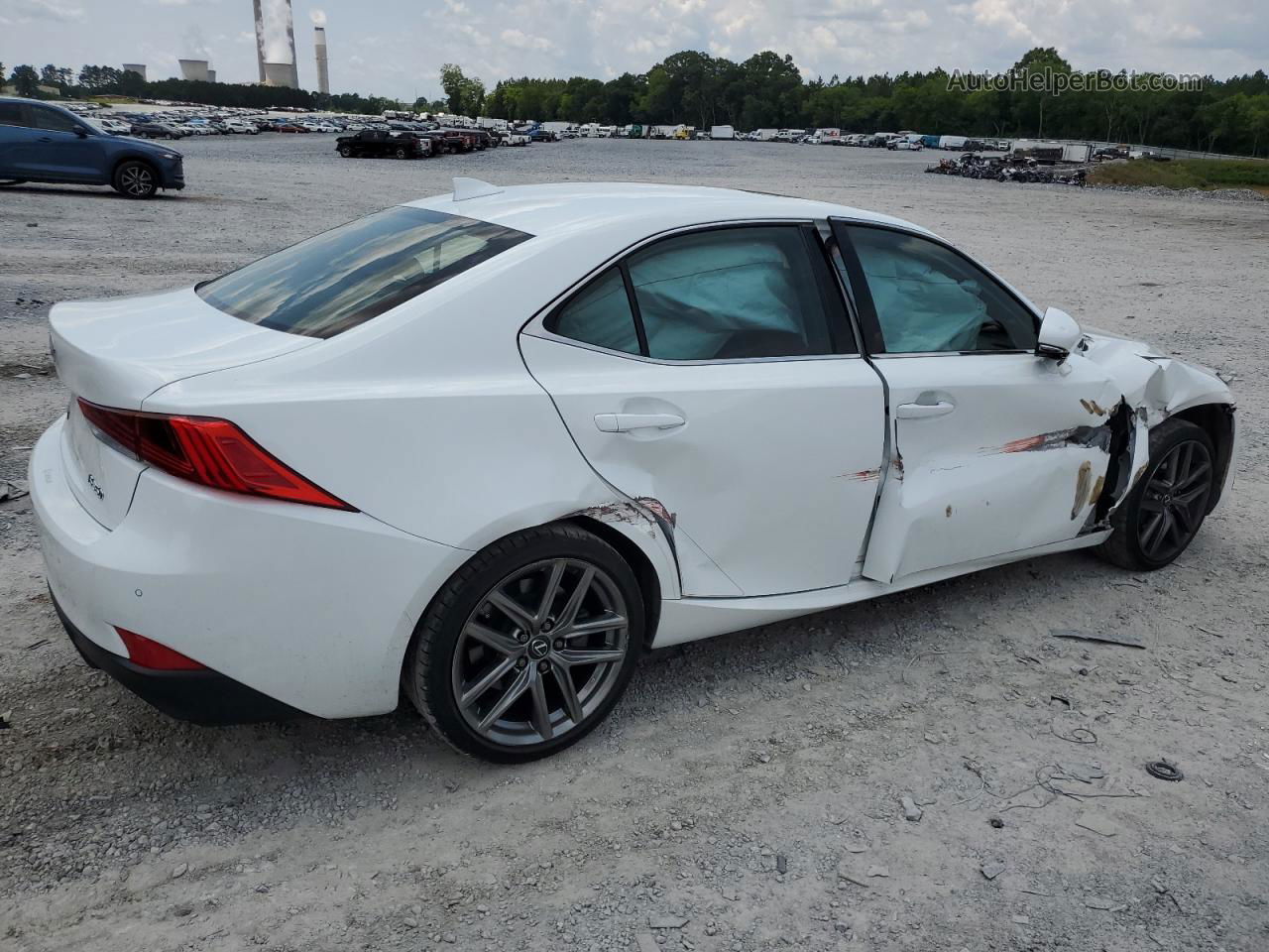 2020 Lexus Is 350 F-sport White vin: JTHGZ1B25L5036636