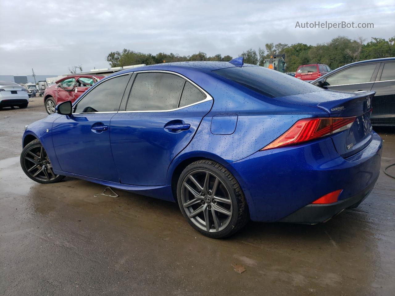 2020 Lexus Is 350 F-sport Blue vin: JTHGZ1B25L5036751