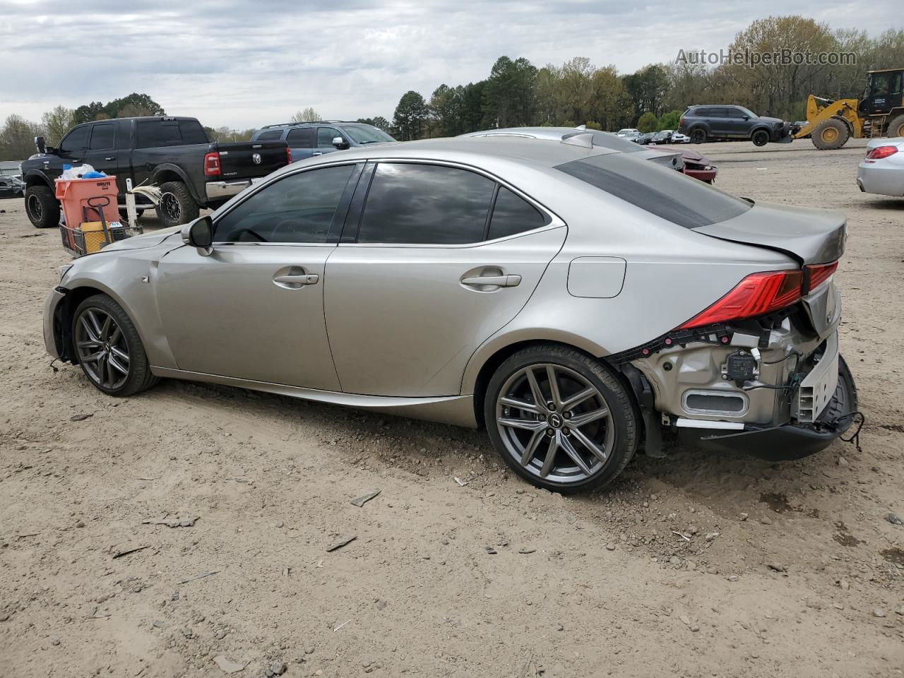 2020 Lexus Is 350 F-sport Silver vin: JTHGZ1B2XL5036499