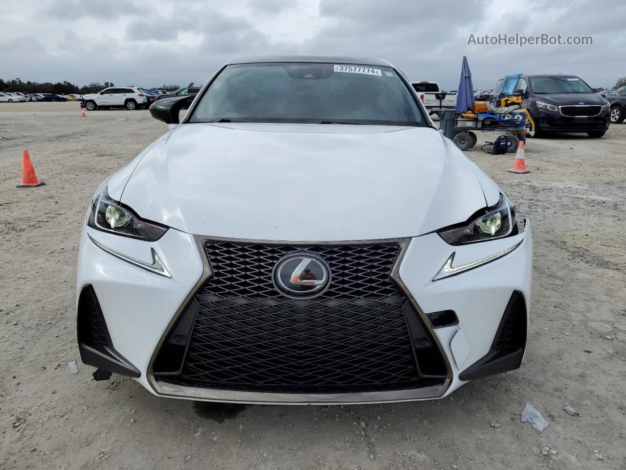 2020 Lexus Is 350 F-sport Белый vin: JTHGZ1B2XL5037104