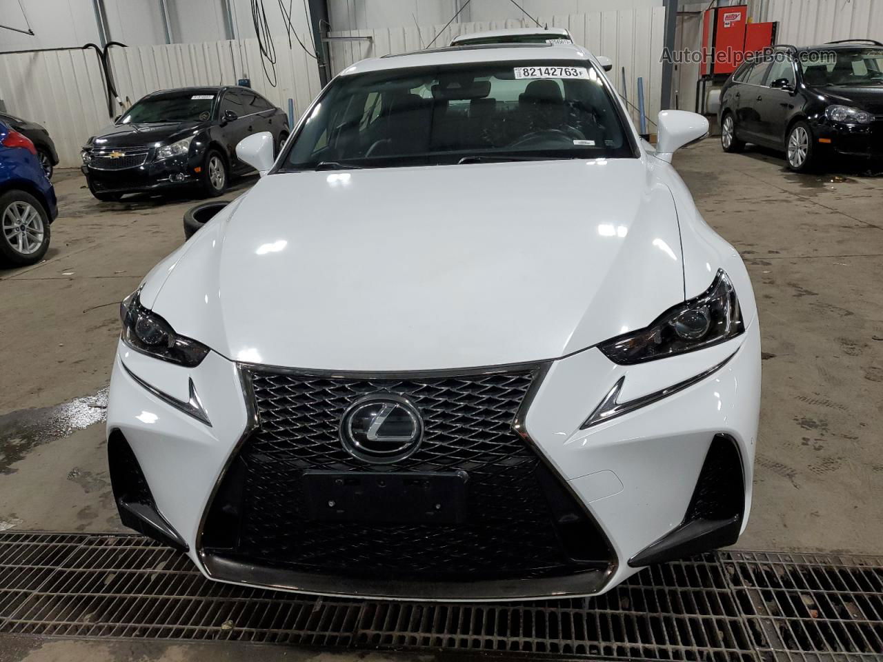 2020 Lexus Is 350 F-sport White vin: JTHGZ1E22L5017439