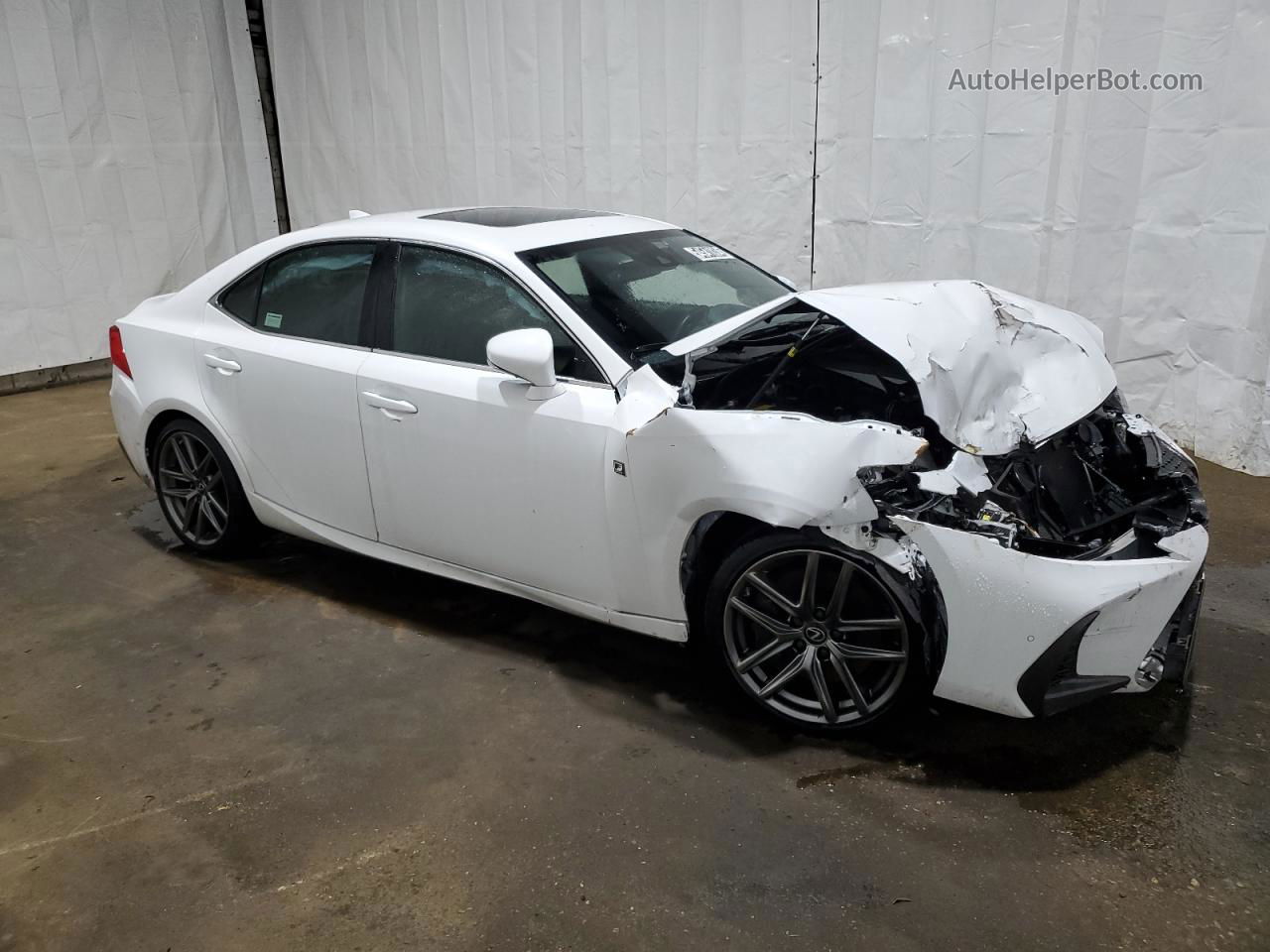 2020 Lexus Is 350 F-sport Белый vin: JTHGZ1E29L5017941