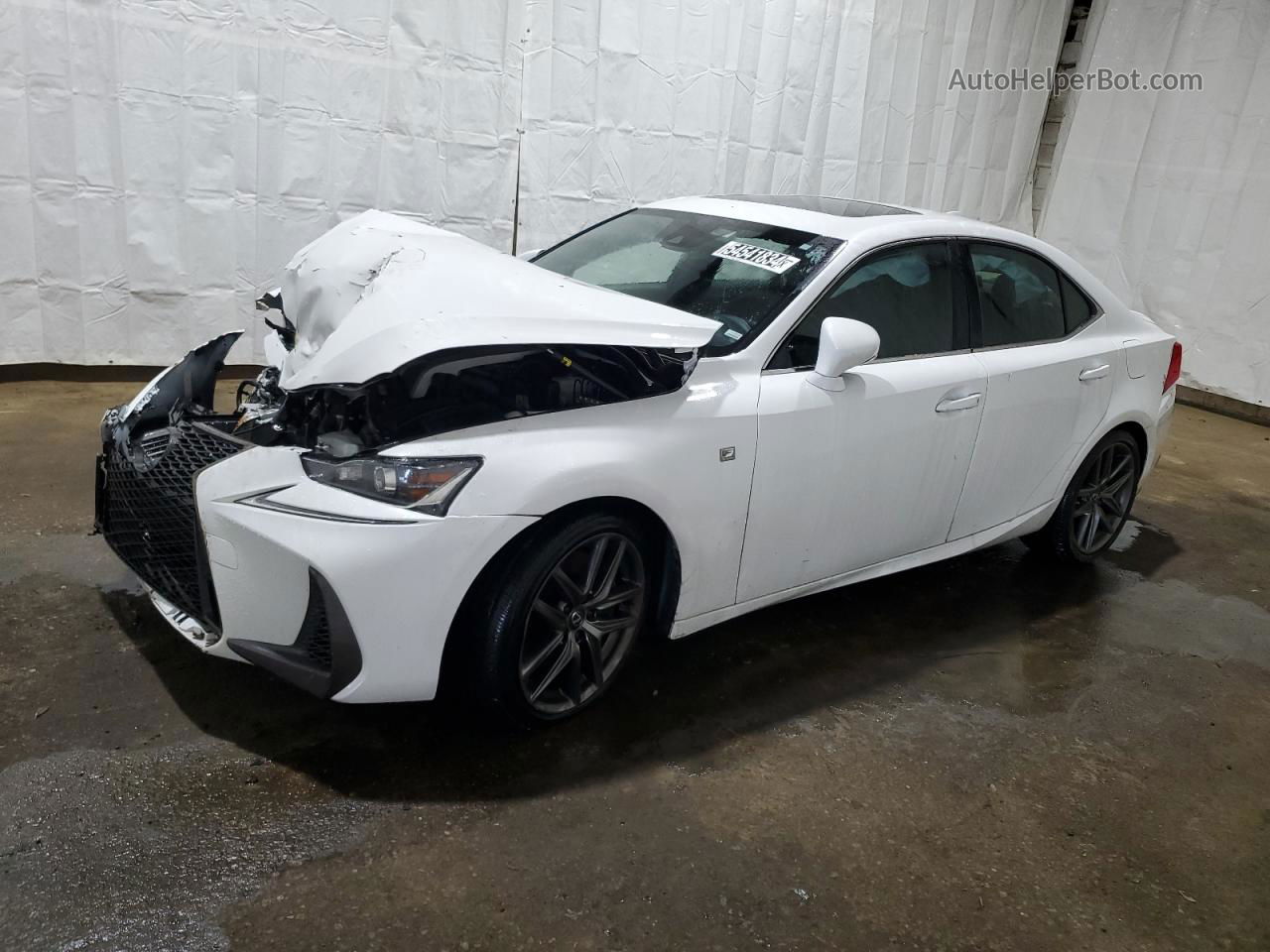 2020 Lexus Is 350 F-sport Белый vin: JTHGZ1E29L5017941