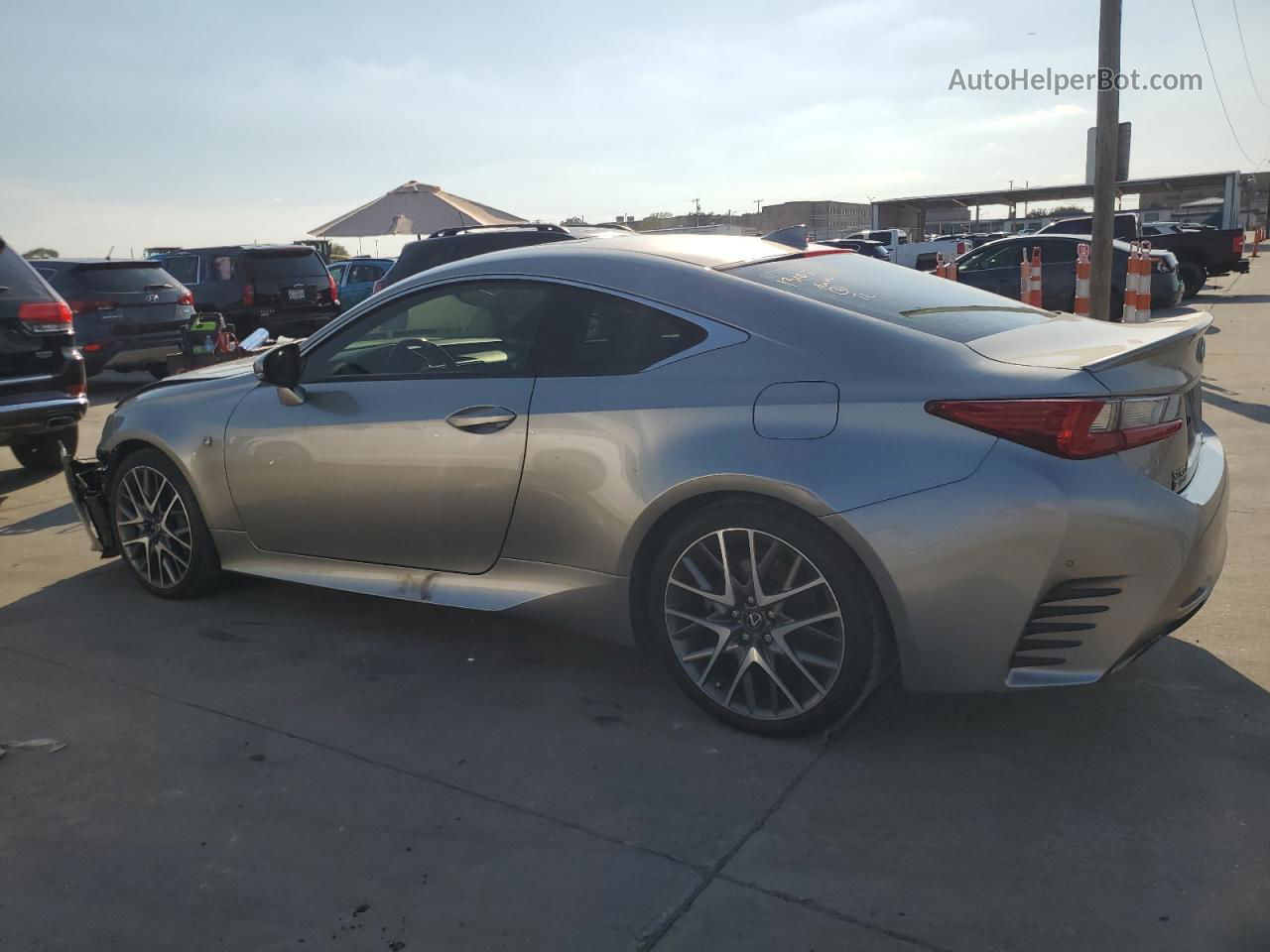 2017 Lexus Rc 350 Серый vin: JTHHE5BC6H5016970