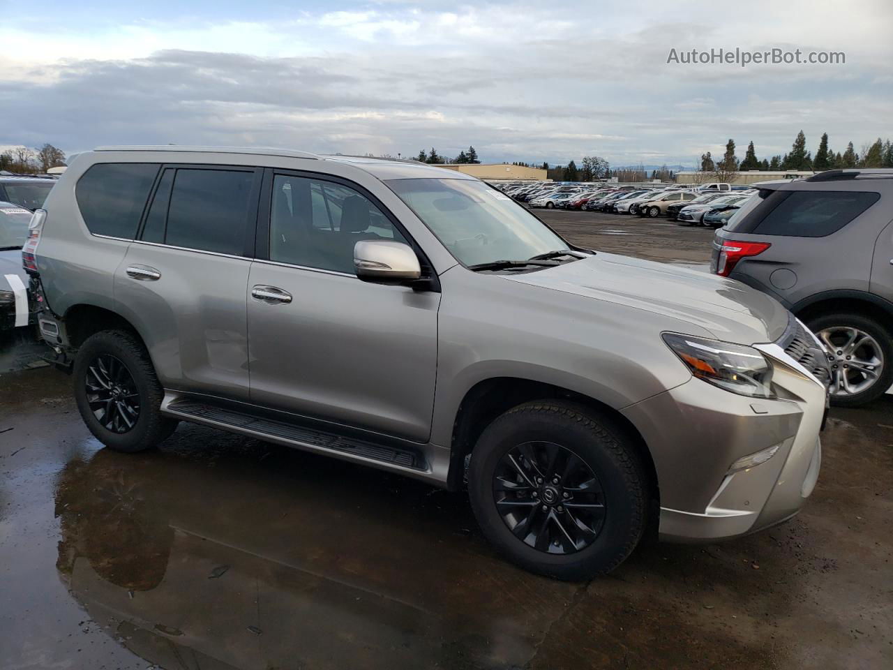 2022 Lexus Gx 460 Silver vin: JTJAM7BX0N5317490