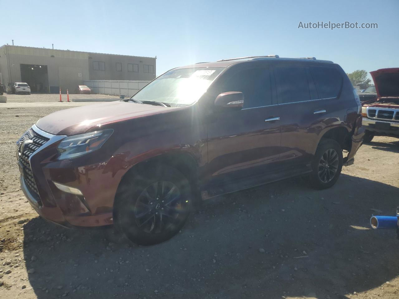 2022 Lexus Gx 460 Burgundy vin: JTJAM7BX0N5326545