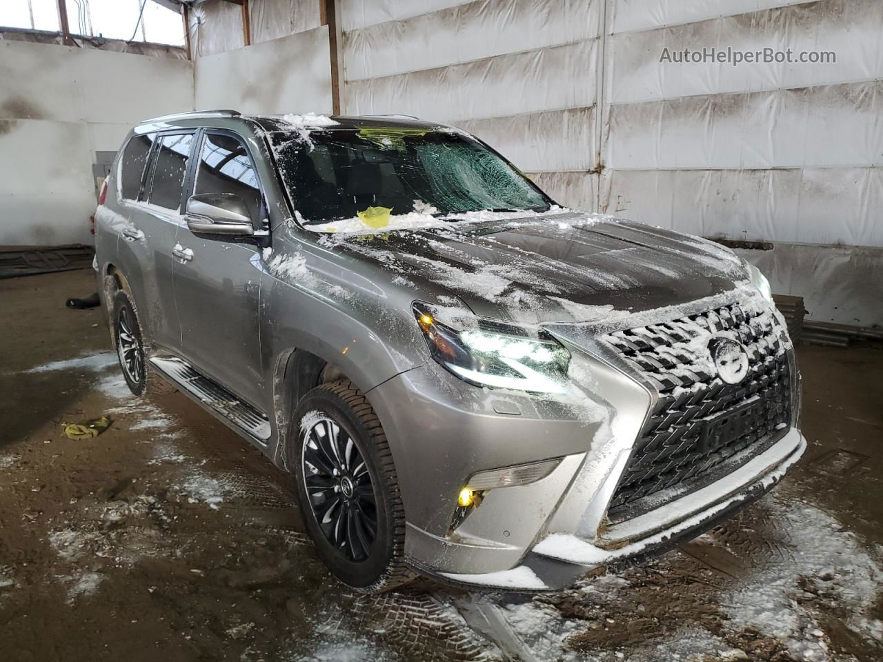 2022 Lexus Gx 460 Серебряный vin: JTJAM7BX0N5335505