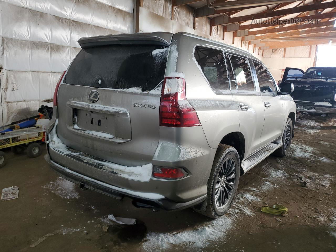 2022 Lexus Gx 460 Серебряный vin: JTJAM7BX0N5335505