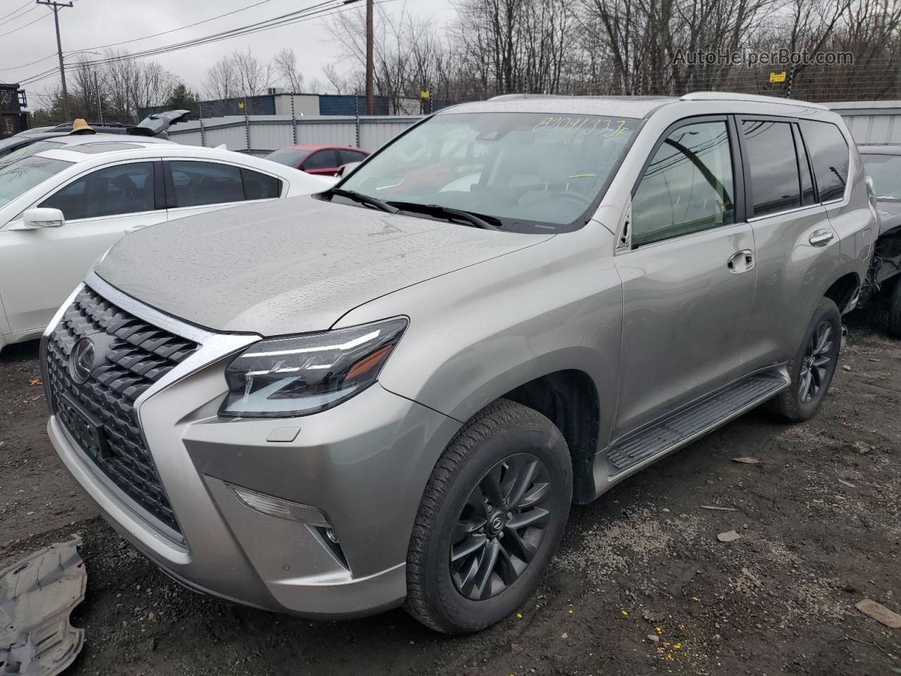 2022 Lexus Gx 460 Gray vin: JTJAM7BX1N5328403