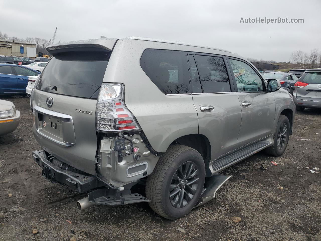 2022 Lexus Gx 460 Gray vin: JTJAM7BX1N5328403