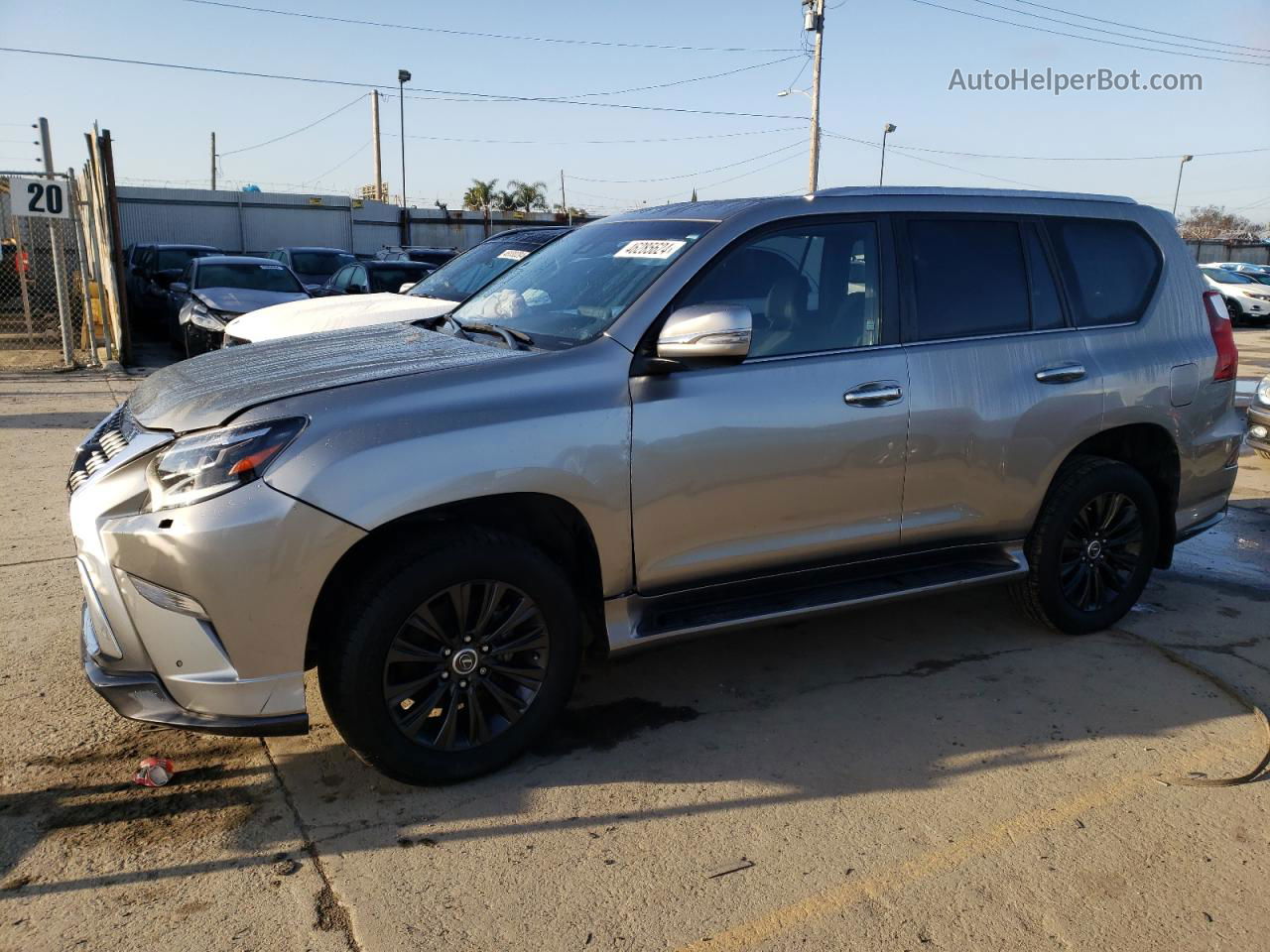 2022 Lexus Gx 460 Gray vin: JTJAM7BX2N5308287