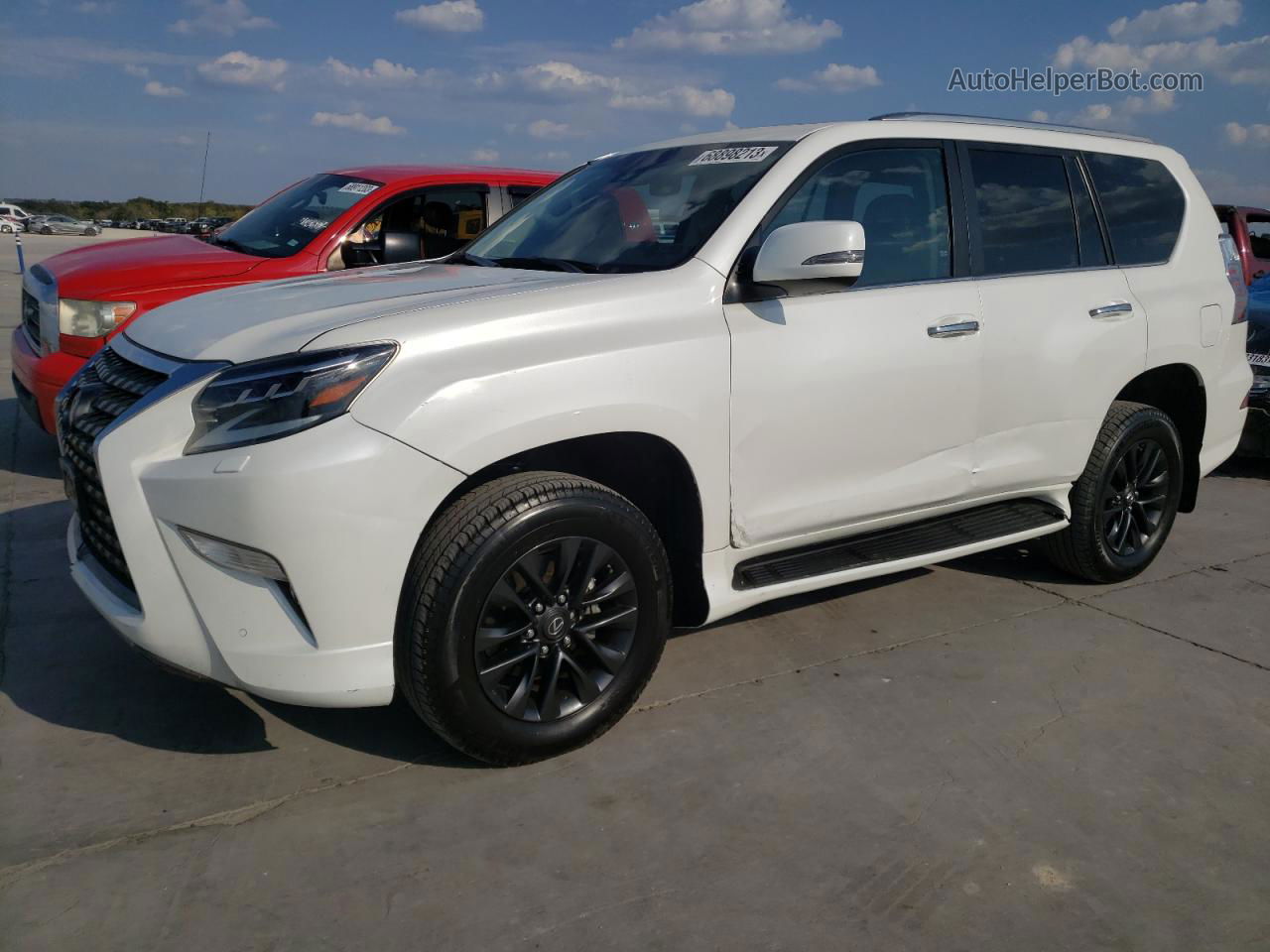 2022 Lexus Gx 460 Белый vin: JTJAM7BX2N5314560