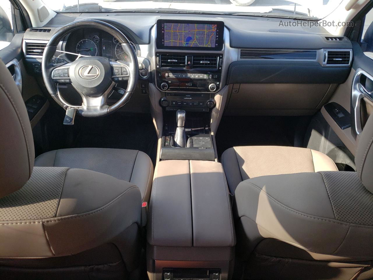 2022 Lexus Gx 460 White vin: JTJAM7BX2N5314560